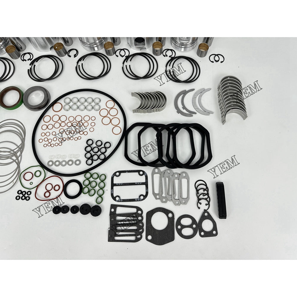 YEM Parts Overhaul Rebuild Kit With Gasket Set Bearing For Deutz F5L912 713 MU excavator For Deutz