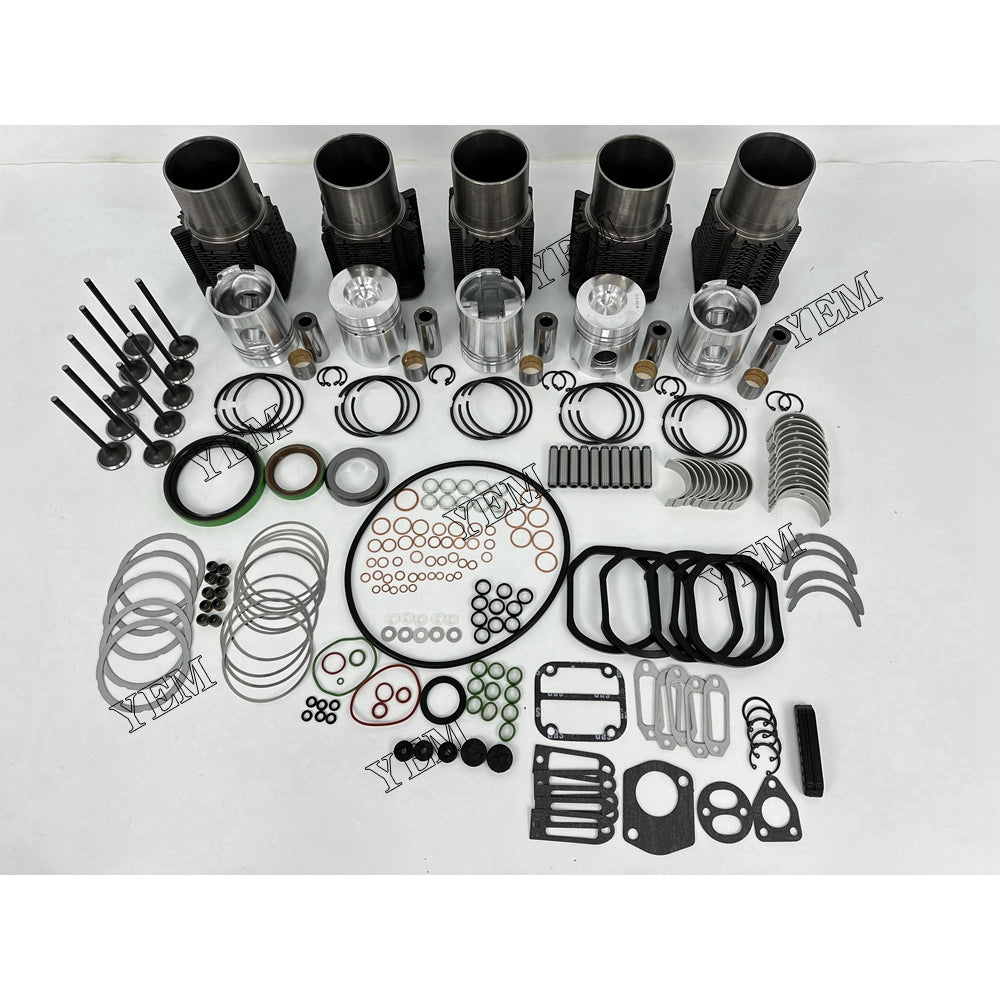 YEM Parts Engine Overhaul Rebuild Kit With Gasket Bearing Valve Set For Deutz F5L912