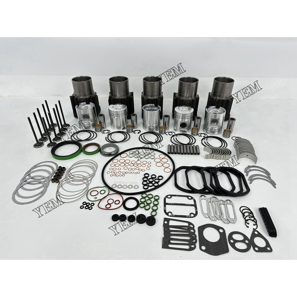 YEM Parts Engine Overhaul Rebuild Kit With Gasket Bearing Valve Set For Deutz F5L912 For Deutz