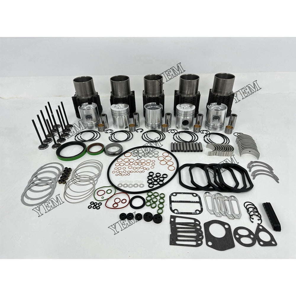 YEM Parts Engine Overhaul Rebuild Kit With Gasket Bearing Valve Set For Deutz F5L912 For Deutz