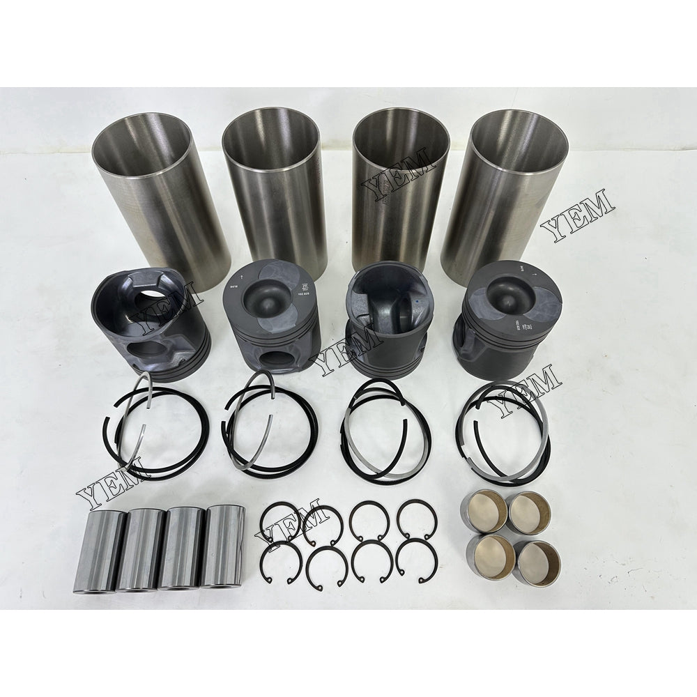 YEM Parts 4X U5LP0058 Cylinder Liner Kit For Perkins 1004-42 generator set Engine