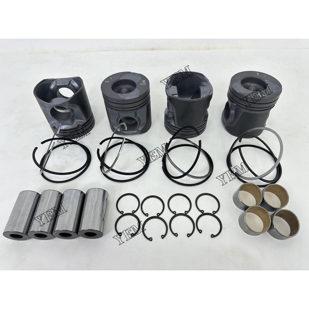 YEM Parts 4X U5LP0058 Piston With Rings For Perkins 1004-42 generator set Engine