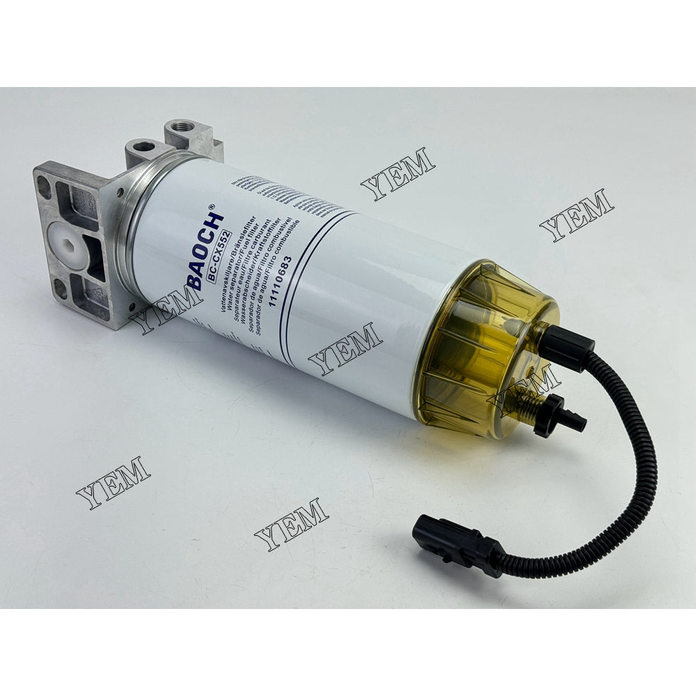 YEM Parts 4387764 Fuel Filter Assembly For Perkins 1104 excavator engine Engine