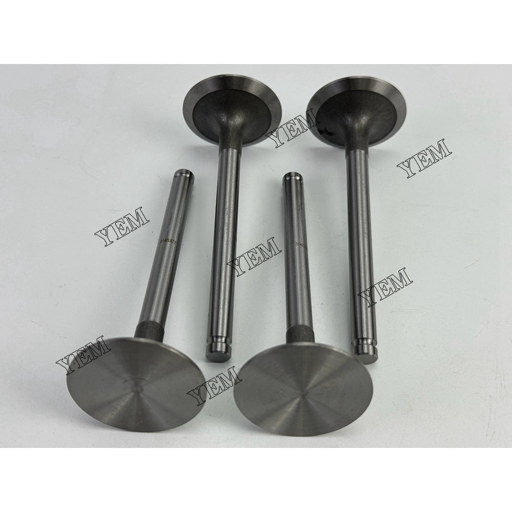 YEM Parts 4X 3142L072 Intake Valve For Perkins 4.236 generator set Engine For Perkins