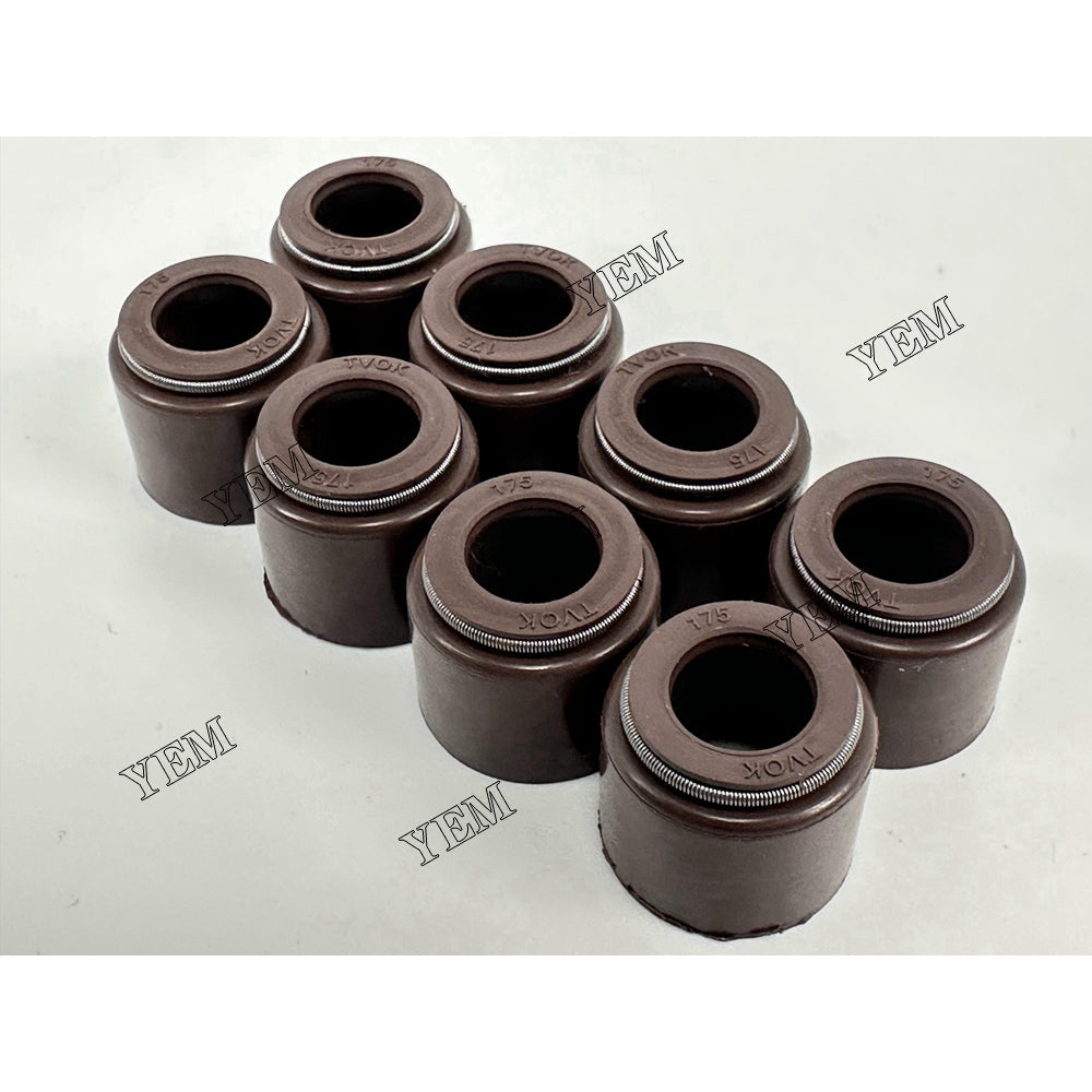 YEM Parts 8X Valve Oil Seal For Perkins 4.236 generator set Engine For Perkins