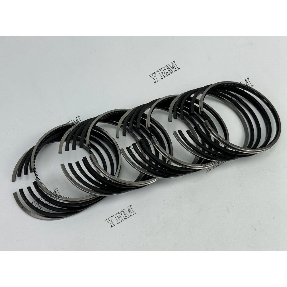YEM Parts 4X Piston Rings Set 98mm For Perkins 4.236 generator set Engine For Perkins
