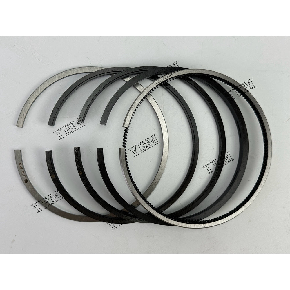 YEM Parts 4X Piston Rings Set 98mm For Perkins 4.236 generator set Engine For Perkins