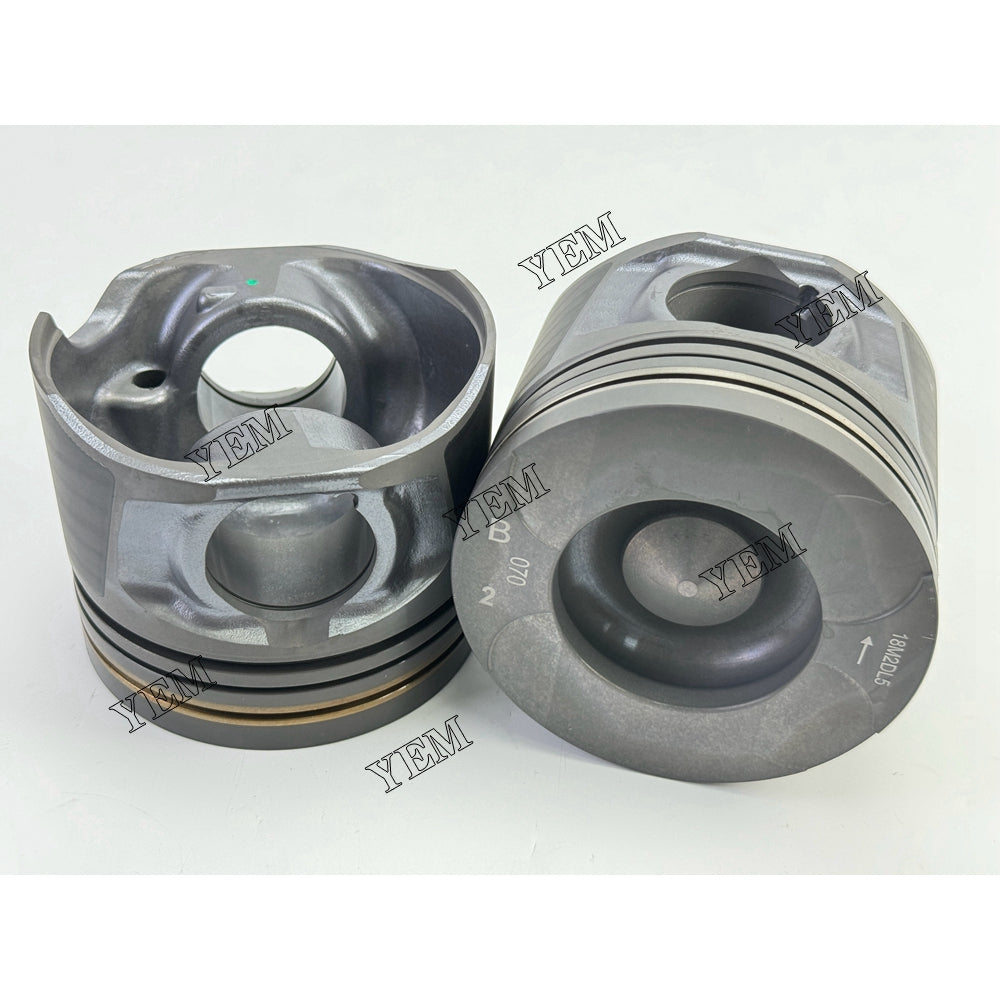 YEM Parts 4X Piston std size 96mm For Toyota 1KD 40-8 FD 45 N Blade diesel forklift Engine For Toyota