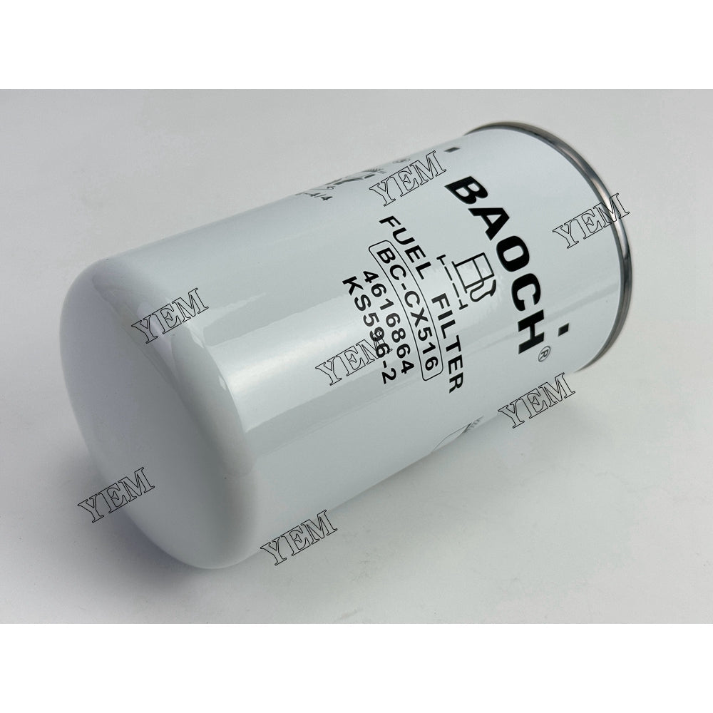 YEM Parts BC-CX516 4616864 KS596-2 Fuel Filter Element For Komatsu 6D107 Engine For Komatsu