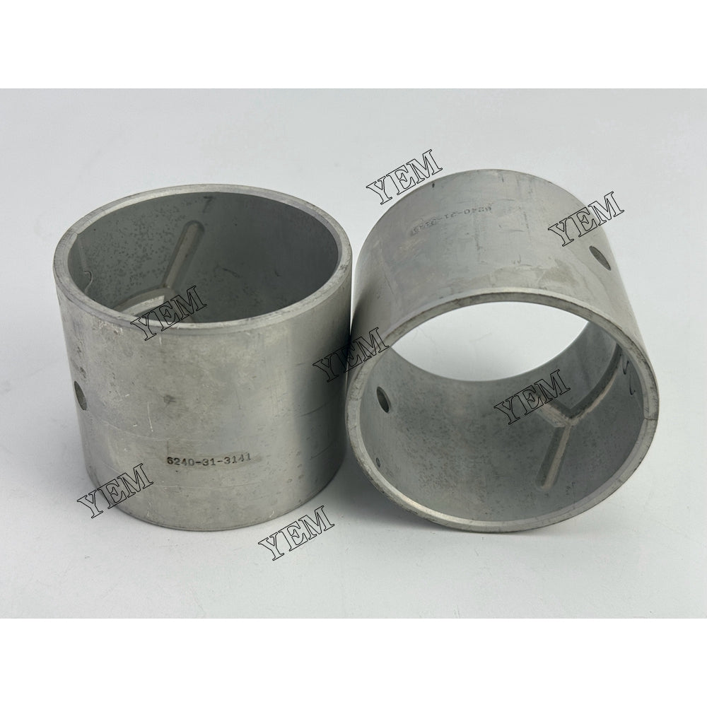 YEM Parts 6X 6240-31-3141 4095487 Bushing For Komatsu 6D170 mobile reclaimer Engine For Komatsu