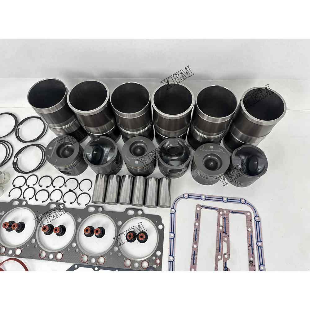YEM Parts 6X 5343091 Overhaul Kit With Gasket Set For Cummins 6LTAA9.3 Engine For Cummins