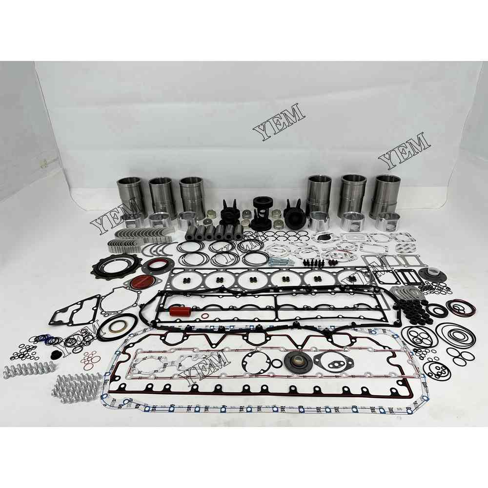 YEM Parts 6X Overhaul Rebuild Kit With Gasket Set Bearing For Cummins M11 excavator For Cummins
