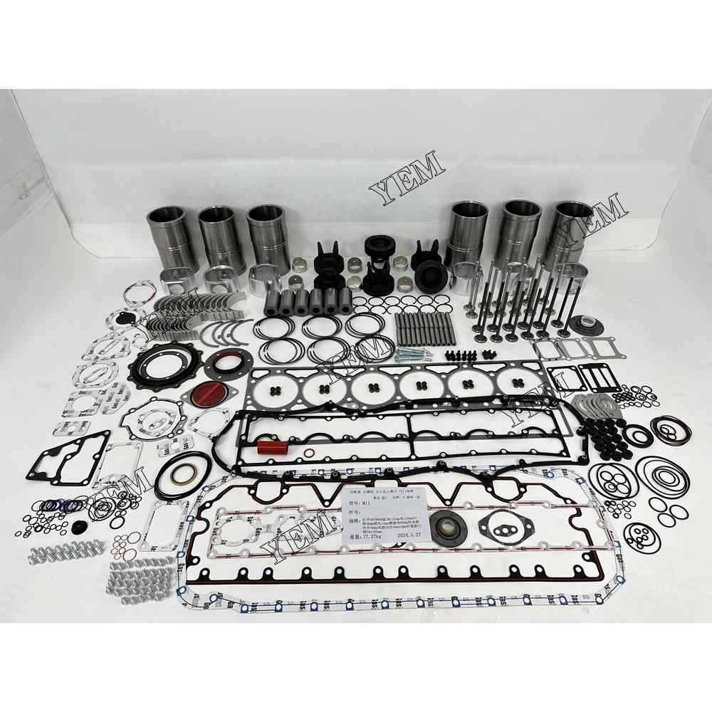 YEM Parts Overhaul Rebuild Kit With Gasket Bearing Valve Set For Cummins M11 excavator
