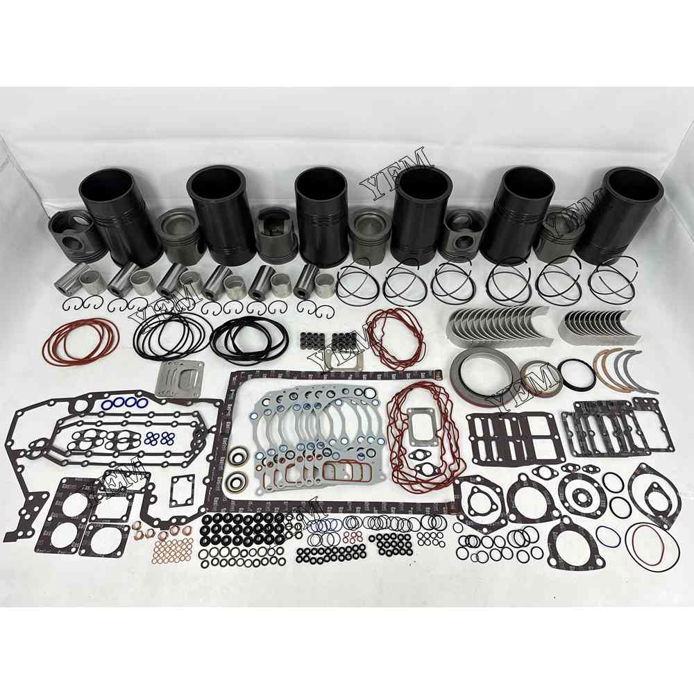 YEM Parts Overhaul Rebuild Kit With Gasket Set Bearing For Cummins QSK23 EX1200-6 For Cummins