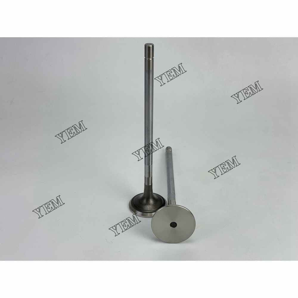 YEM Parts 12X 4007180 Exhaust Valve For Cummins QSK23 Hitachi EX 1200-6 excavator Engine For Cummins