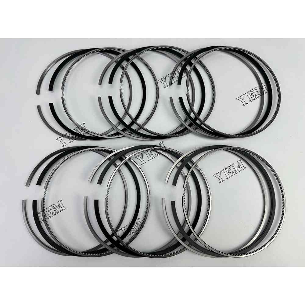 YEM Parts 6X 4006172+4006173+4006174 Piston Rings Set 170mm For Cummins QSK23 excavator