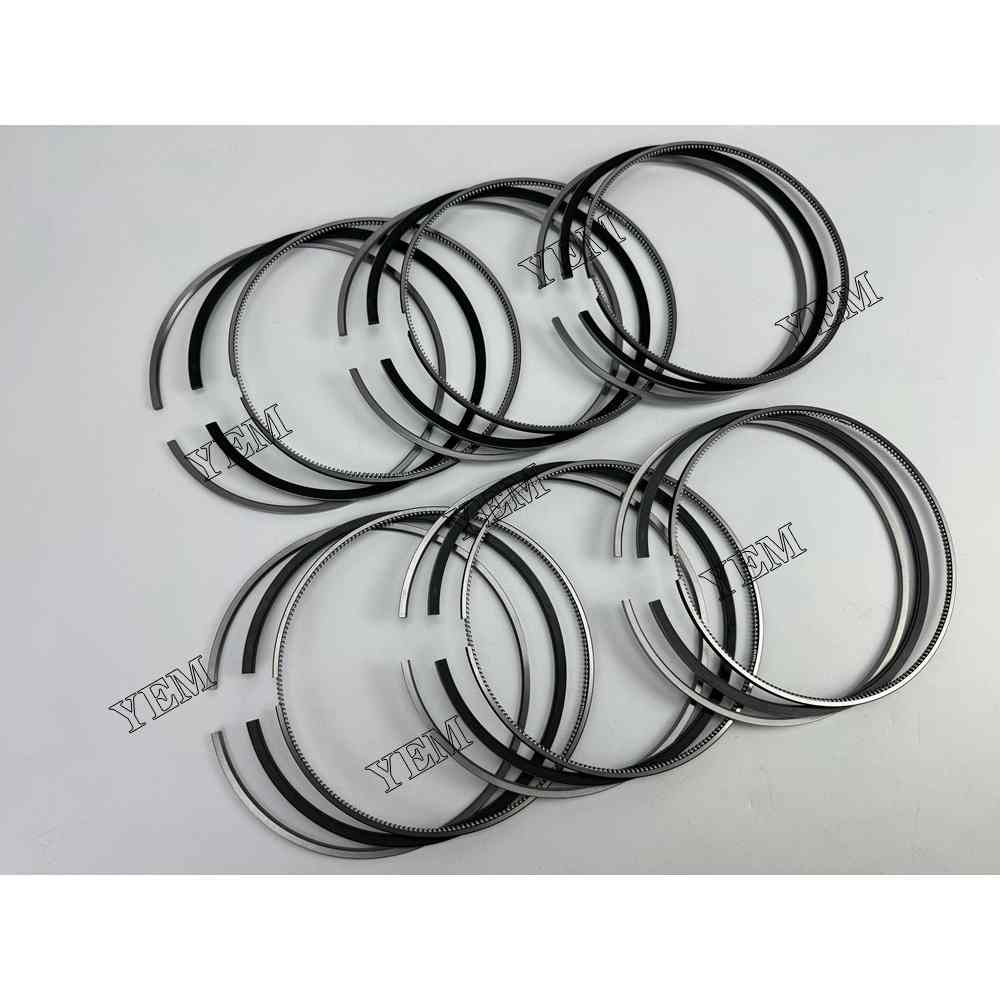 YEM Parts 6X 4006172+4006173+4006174 Piston Rings Set 170mm For Cummins QSK23 excavator For Cummins