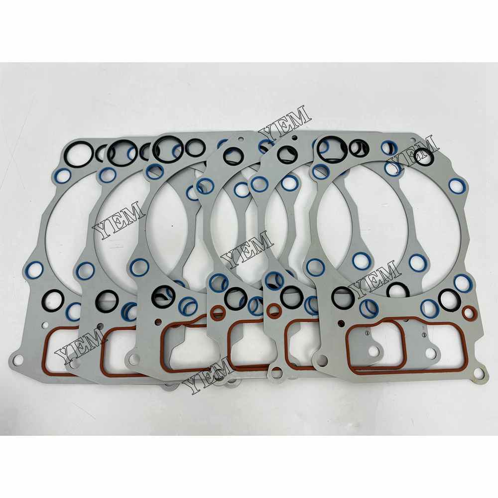 YEM Parts 4095440 Head Gasket 193mm For Cummins QSK23 Hitachi EX 1200-6 excavator Engine For Cummins