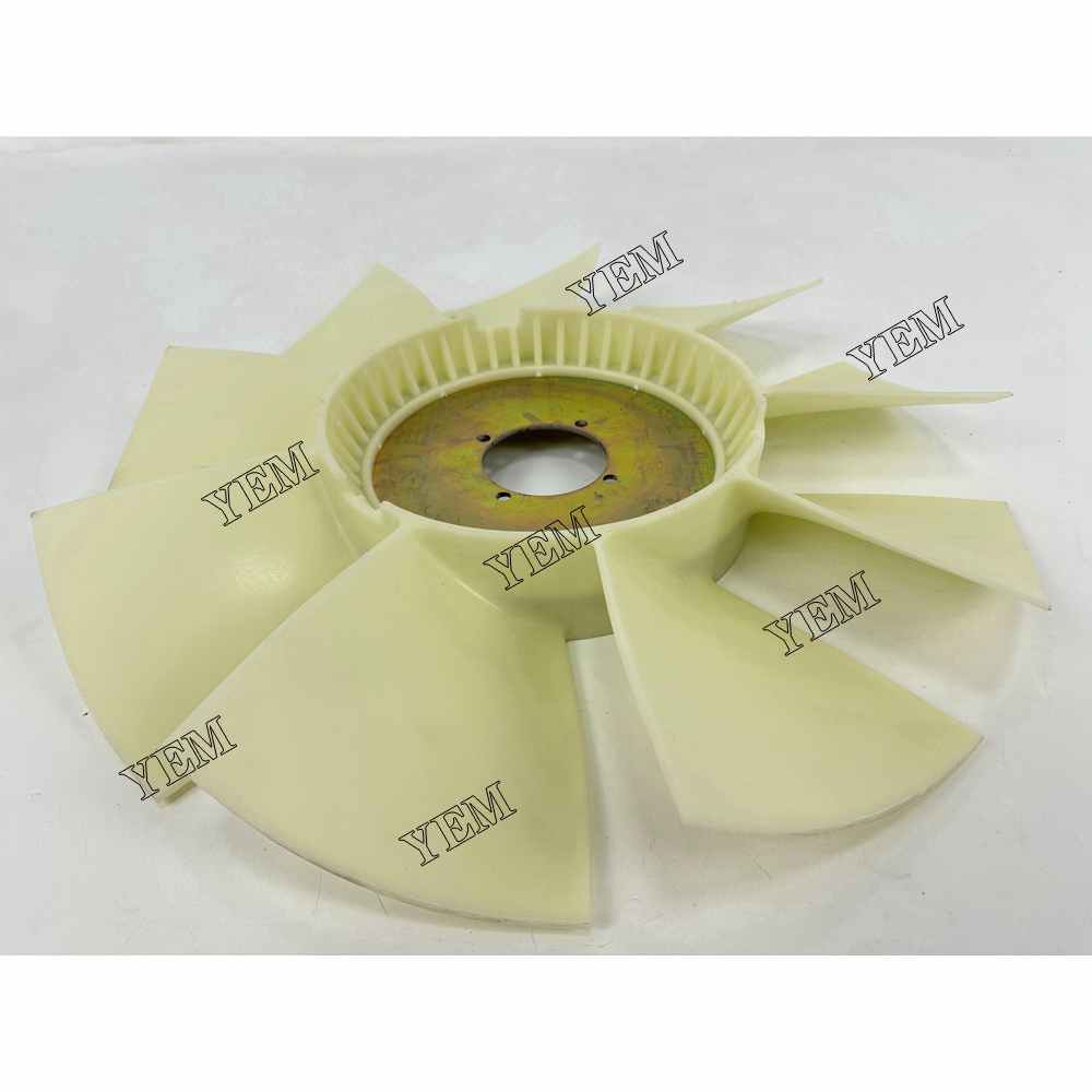 YEM Parts 14505630 Fan Blade 9 Blade 4 holes For Volvo D6D wheel excavator Engine For Volvo
