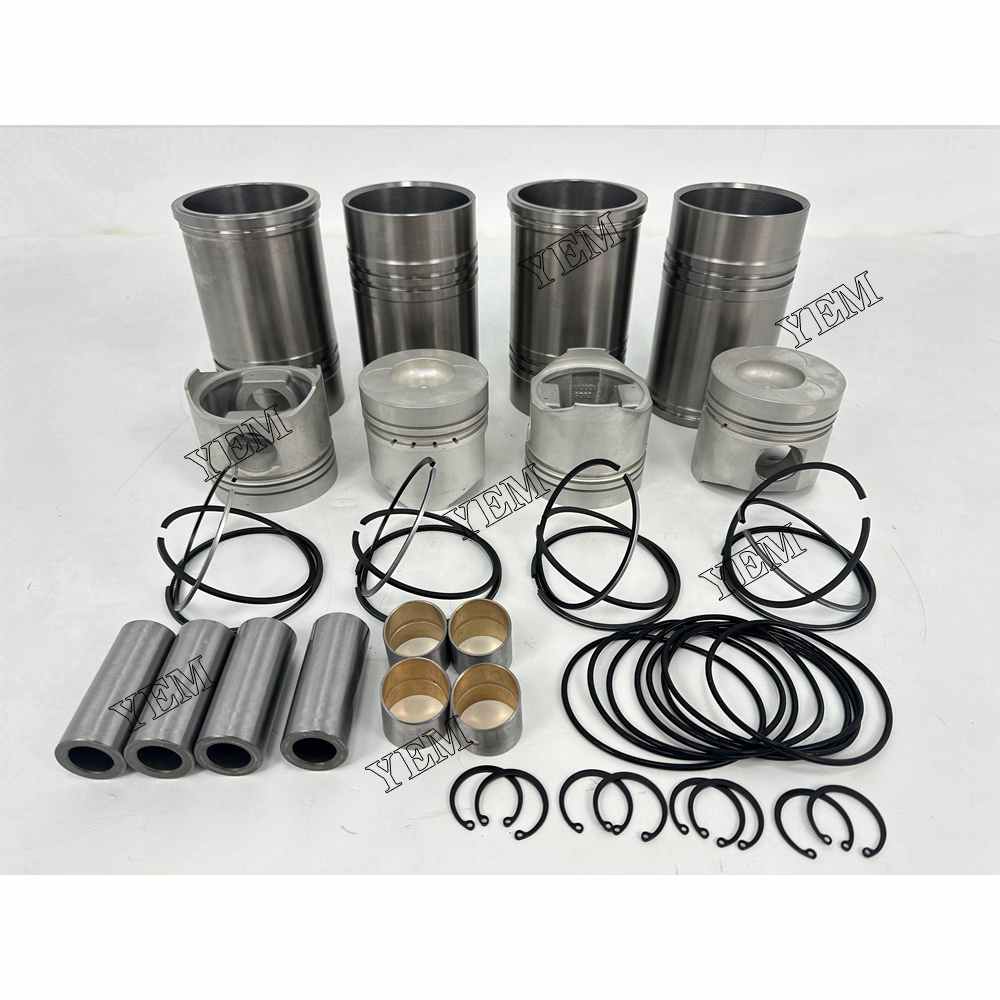 YEM Parts 4X Cylinder Liner Kit For YUNNEI YN33GBZ diesel engine spare parts