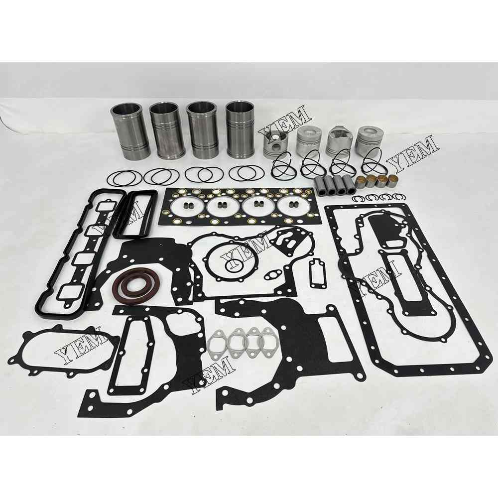 YEM Parts 4X Overhaul Kit With Gasket Set For YUNNEI YN33GBZ Engine For YUNNEI