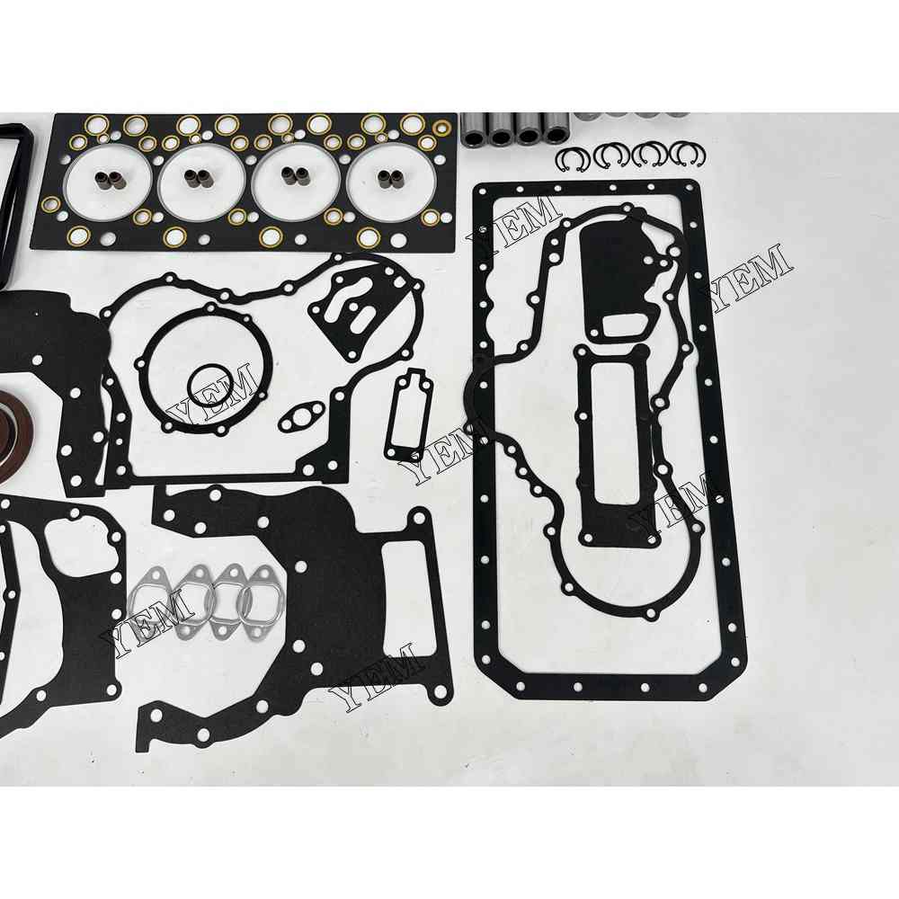 YEM Parts 4X Overhaul Kit With Gasket Set For YUNNEI YN33GBZ Engine For YUNNEI