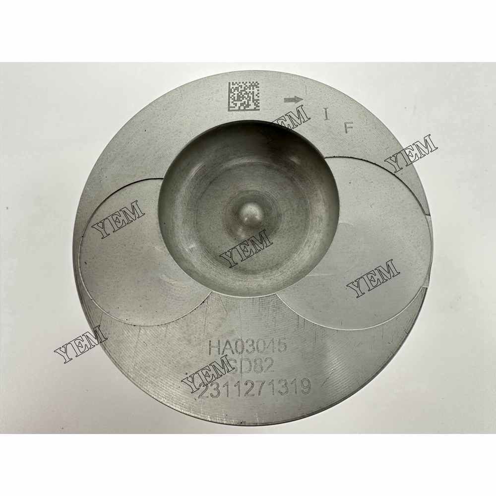 YEM Parts 4X Piston std size 100mm For YUNNEI YN33GBZ excavator diesel engine For YUNNEI
