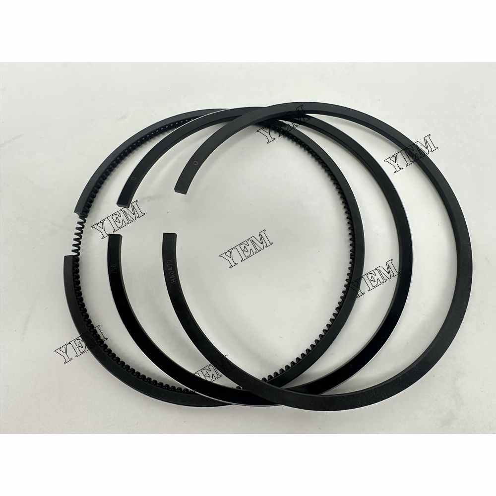 YEM Parts 4X Piston Rings Set 100mm For YUNNEI YN33GBZ excavator diesel engine For YUNNEI