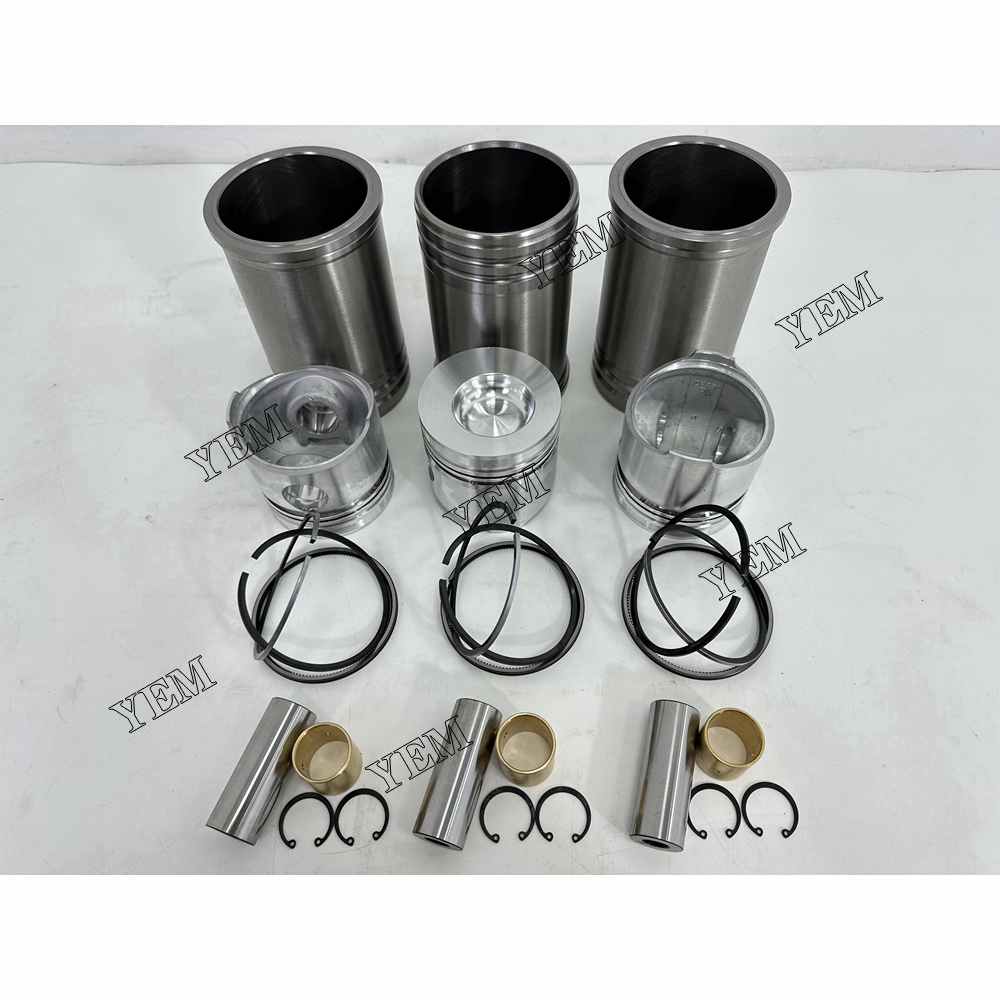 YEM Parts 3X Cylinder Liner Kit For Chang Chai ZN390 diesel engine spare parts For Chang Chai