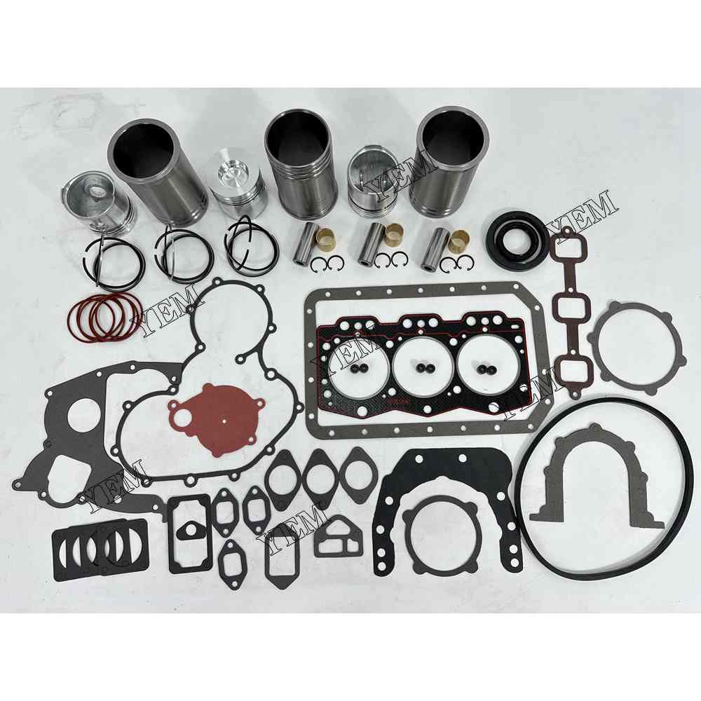 YEM Parts 3X Overhaul Kit With Gasket Set For Chang Chai ZN390 Engine