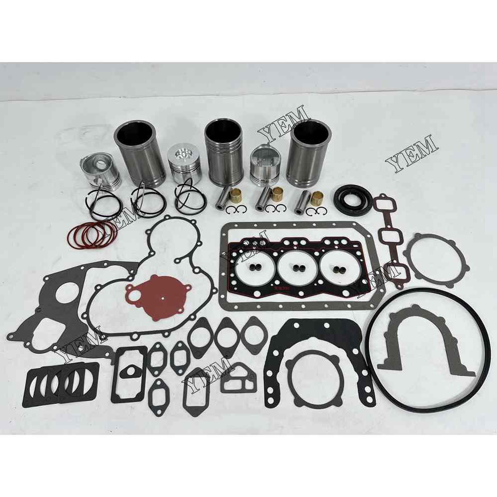 YEM Parts 3X Overhaul Kit With Gasket Set For Chang Chai ZN390 Engine