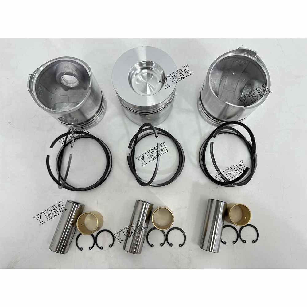 YEM Parts 3X Piston With Rings For Chang Chai ZN390 diesel engine spare parts For Chang Chai