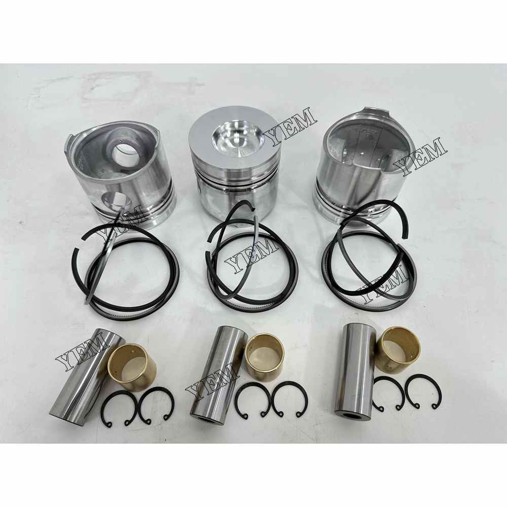YEM Parts 3X Piston With Rings For Chang Chai ZN390 diesel engine spare parts For Chang Chai