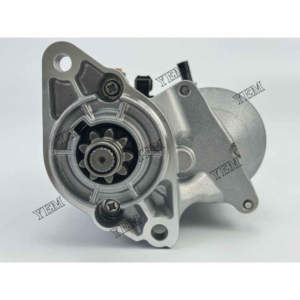 YEM Parts D1005 Starter Motor 12V 9T 16611-63010 For Kubota Engine 216 excavator For Kubota