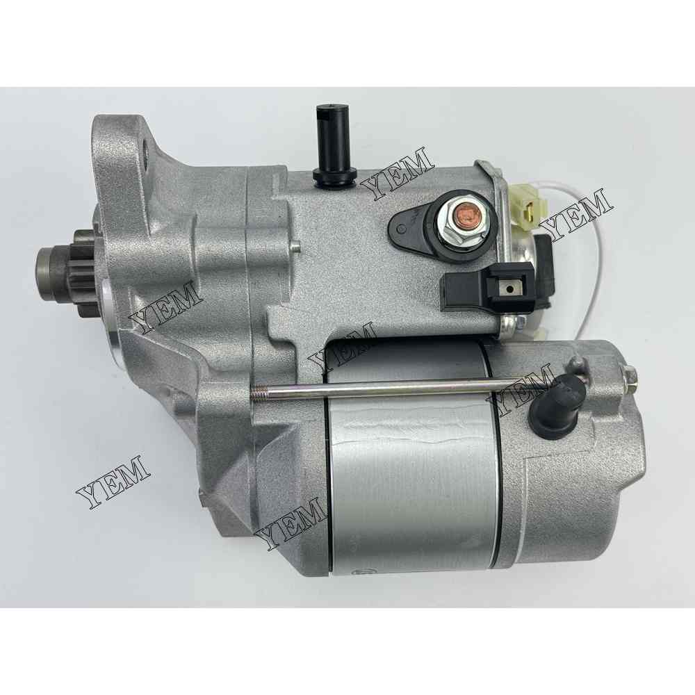 YEM Parts D1005 Starter Motor 12V 9T 16611-63010 For Kubota Engine 216 excavator For Kubota