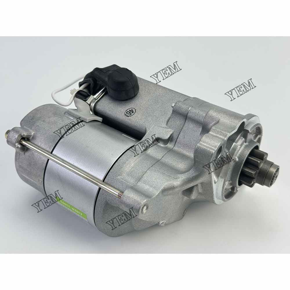 YEM Parts D1105 Starter Motor 12V 9T 16611-63010 For Kubota Engine B2401 B2601 FZ2400