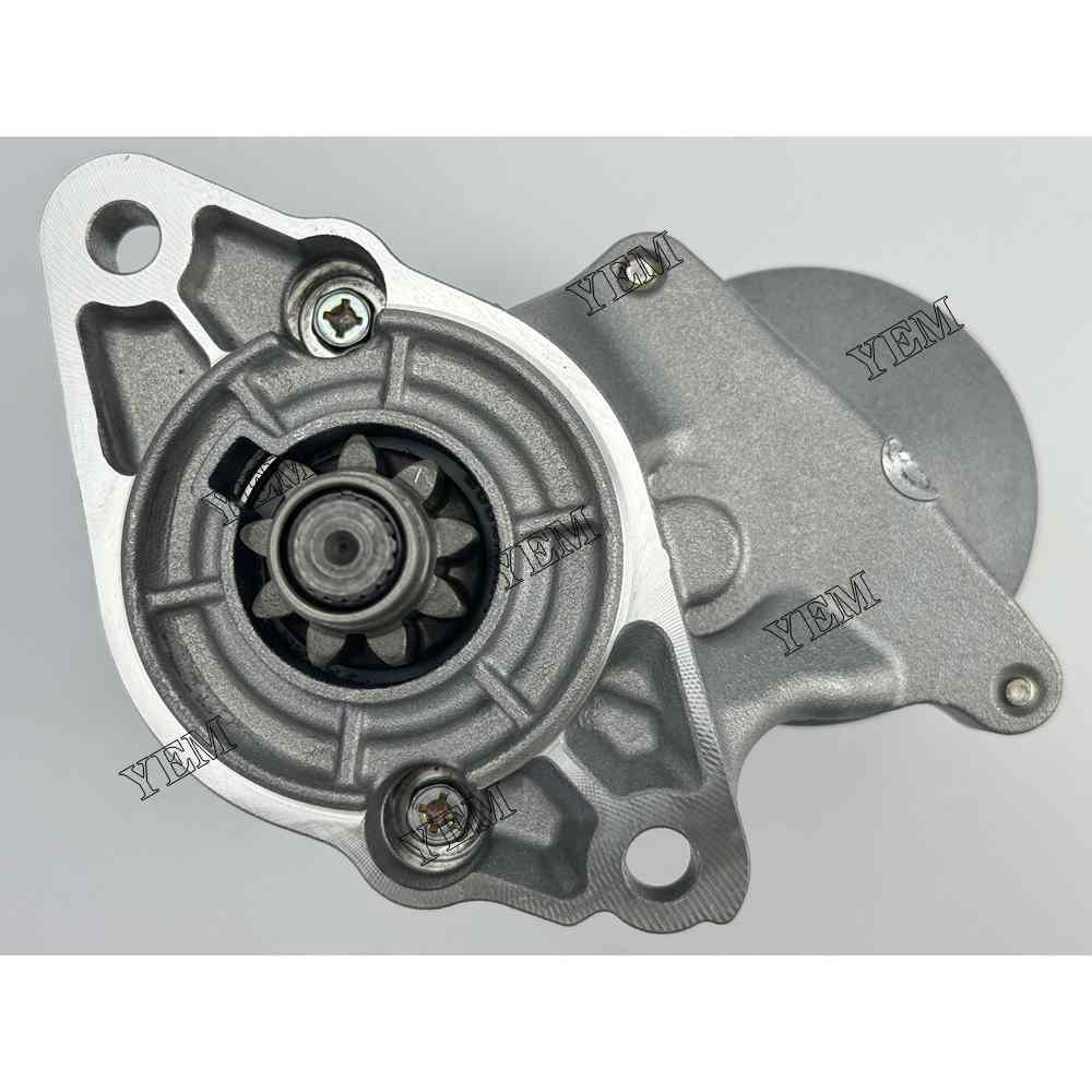 YEM Parts D1305 Starter Motor 12V 9T 16611-63010 For Kubota Engine Case CX30C excavator For Kubota