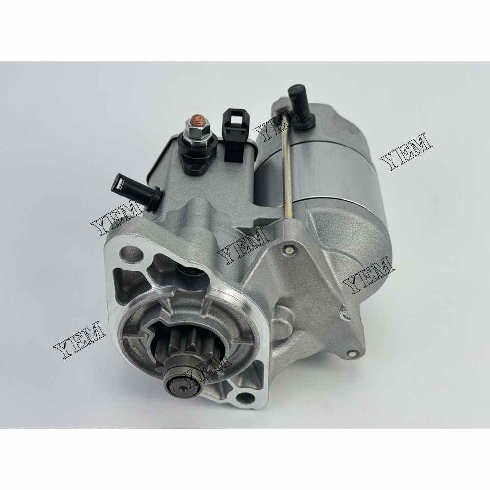 YEM Parts D905 Starter Motor 12V 9T 16611-63010 For Kubota Engine B1700 F2100BX22 For Kubota