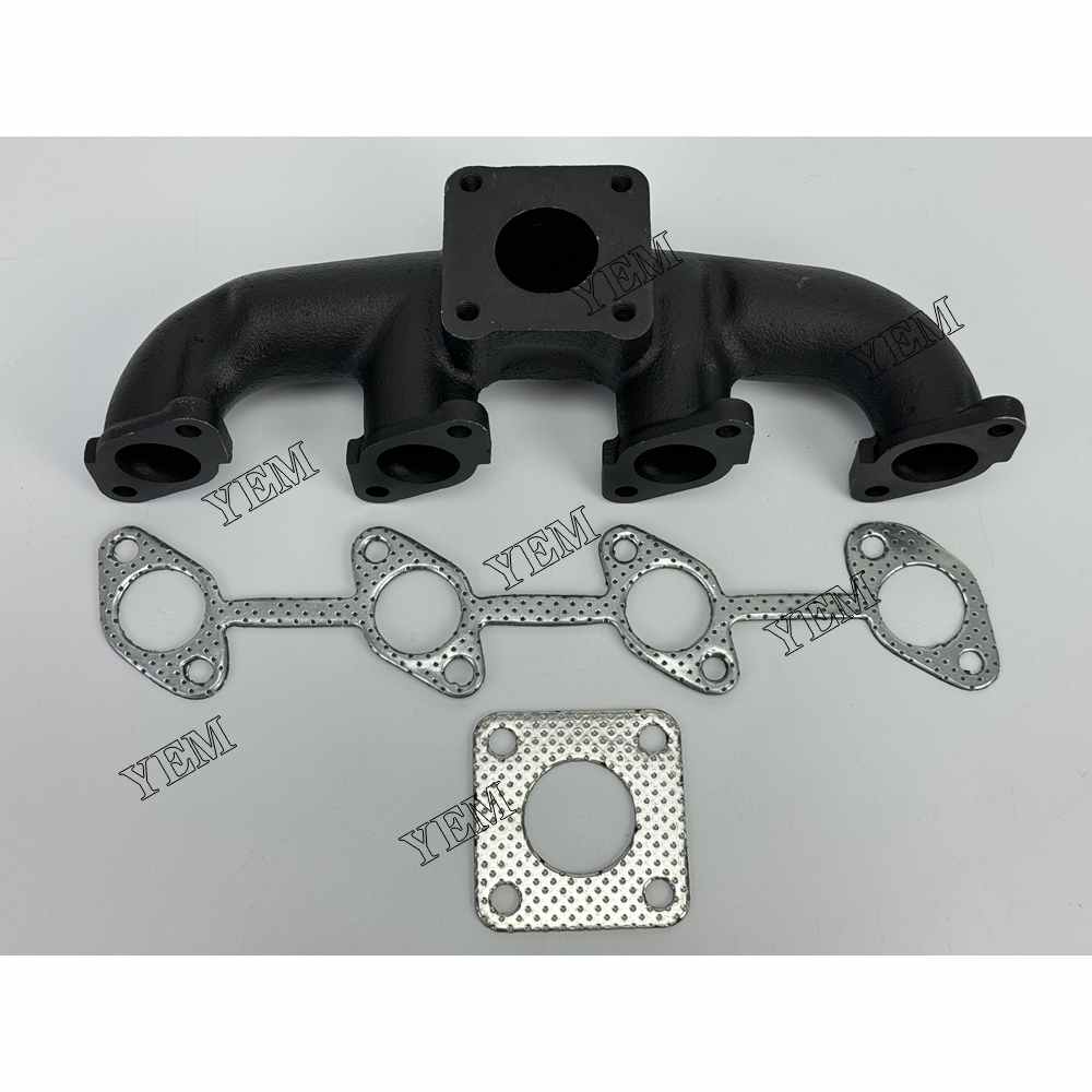 YEM Parts 16299-1236015263-12370 Exhaust Manifold for Kubota V1505 Fit Bobcat Loader