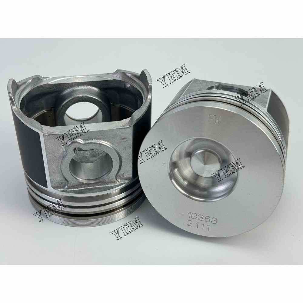 YEM Parts 4PCS Part Number 1G363-21110 Pistons STD For Kubota V2003 Engine For Kubota
