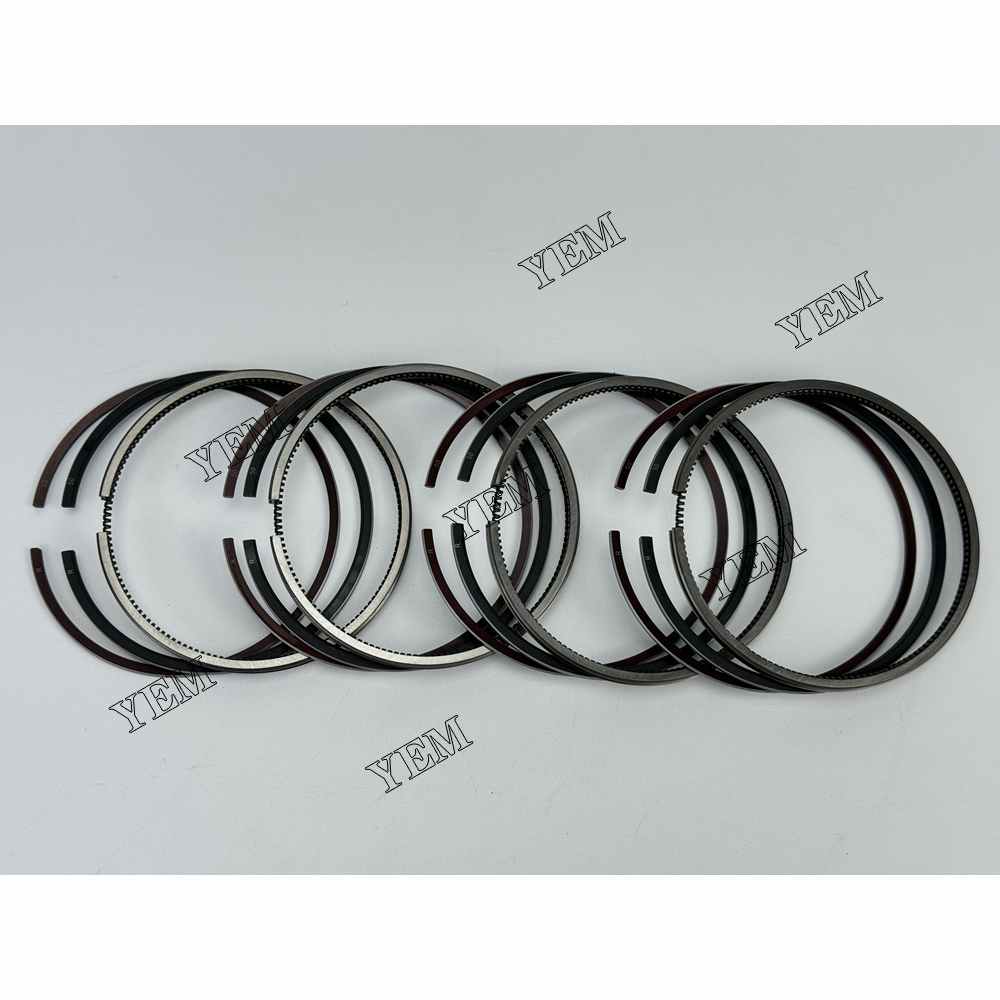 YEM Parts 4PCS For Kubota Piston Ring STD Size V2203 Engine Spare Parts