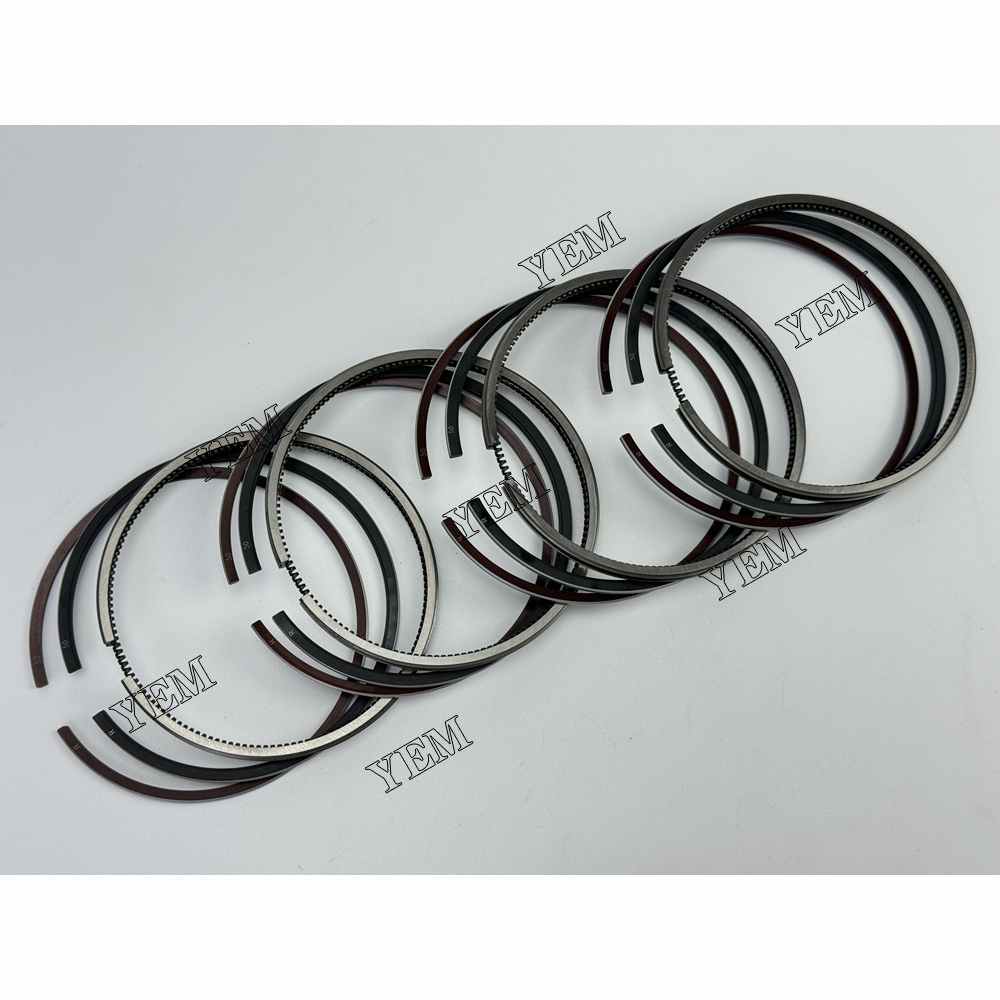 YEM Parts 4PCS For Kubota Piston Ring STD Size V2203 Engine Spare Parts For Kubota