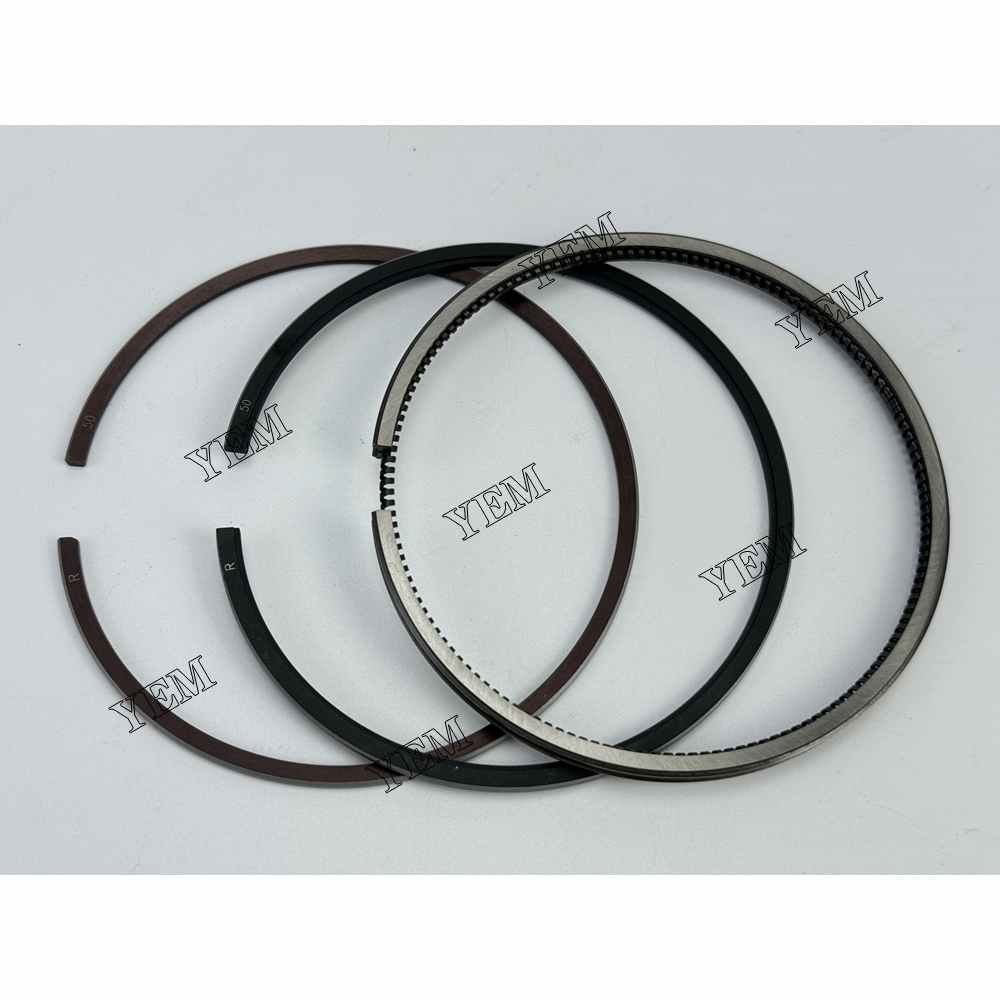YEM Parts 4PCS For Kubota Piston Ring STD Size V2203 Engine Spare Parts For Kubota