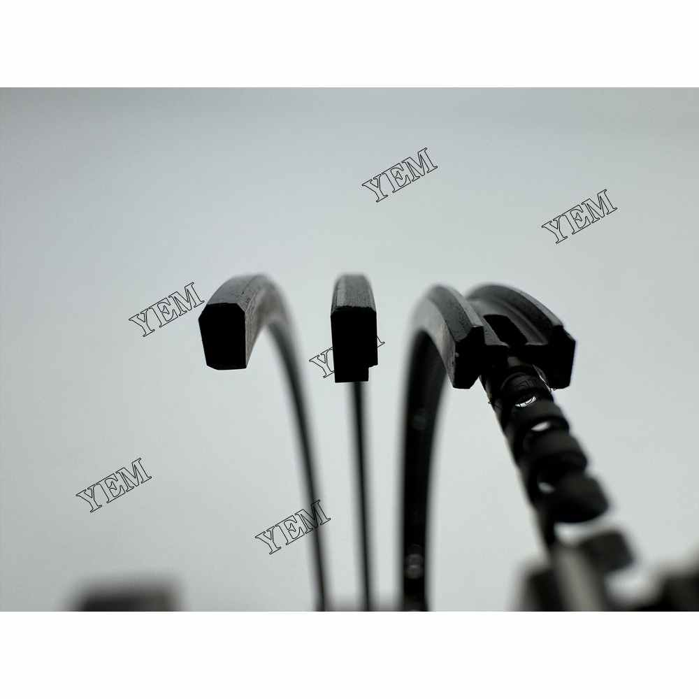 YEM Parts 4PCS For Kubota Piston Ring STD Size V2203 Engine Spare Parts For Kubota