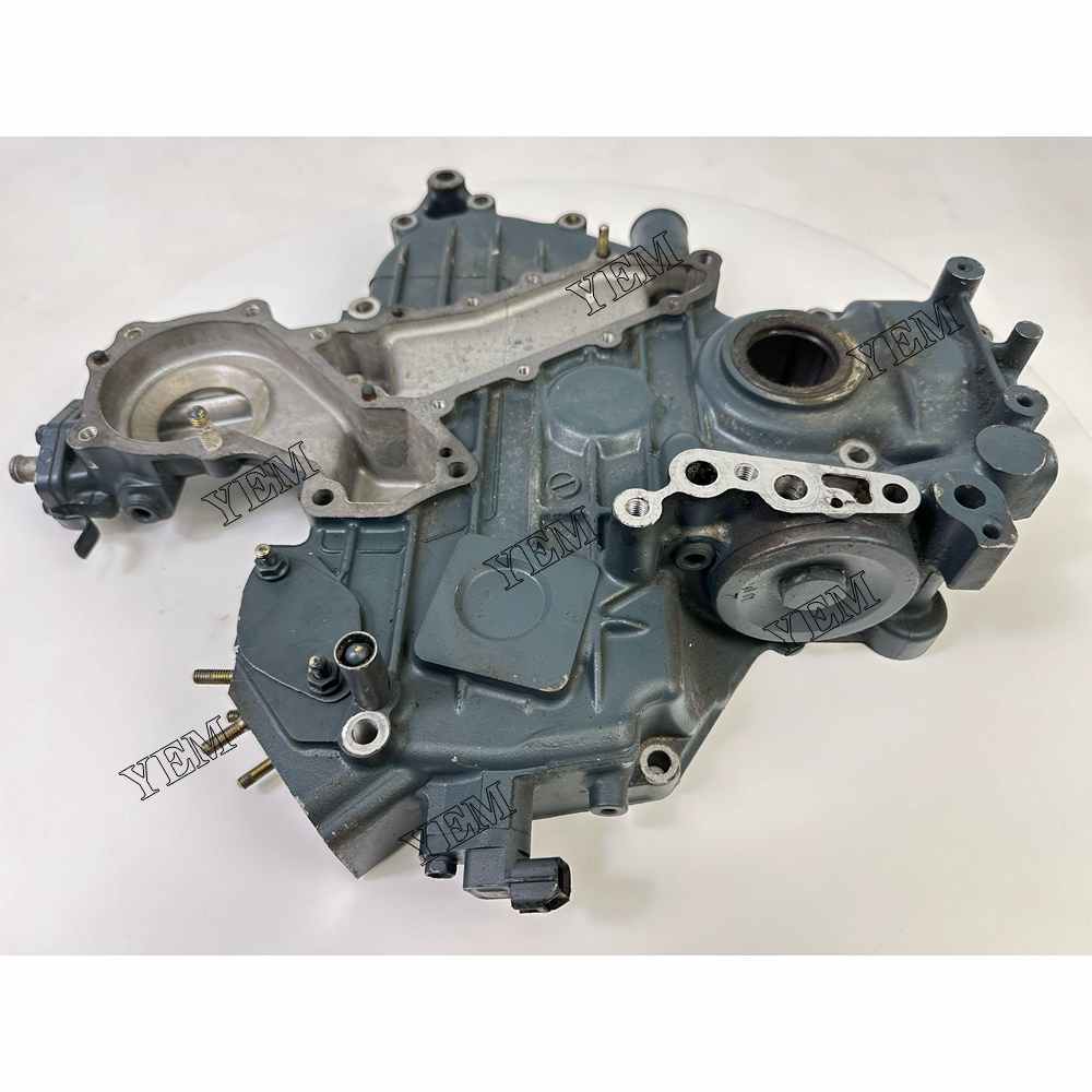 YEM Parts 1J46604023 Timing Cover for Kubota V2403 Engine Fit Bobcat Harvester