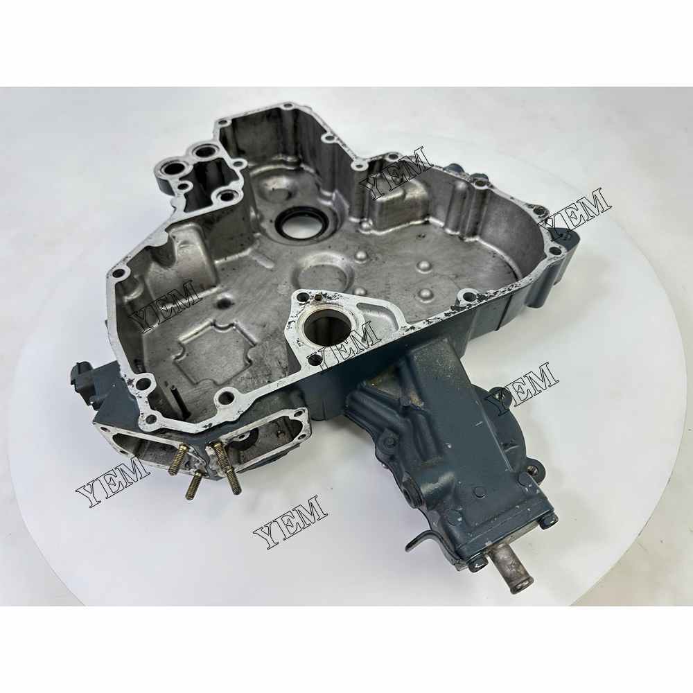 YEM Parts 1J46604023 Timing Cover for Kubota V2403 Engine Fit Bobcat Harvester For Kubota