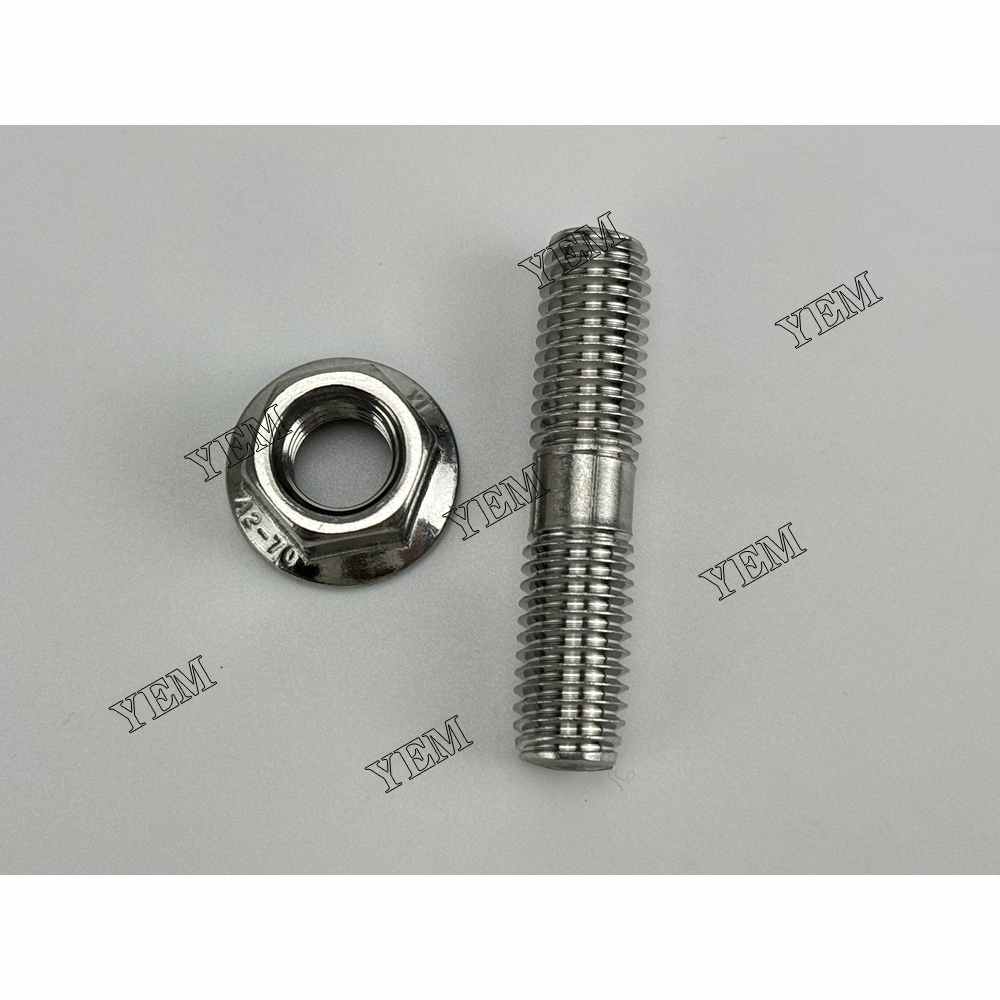 YEM Parts For Mitsubishi Exhaust manifold screws 6D34 Engine Spare Parts