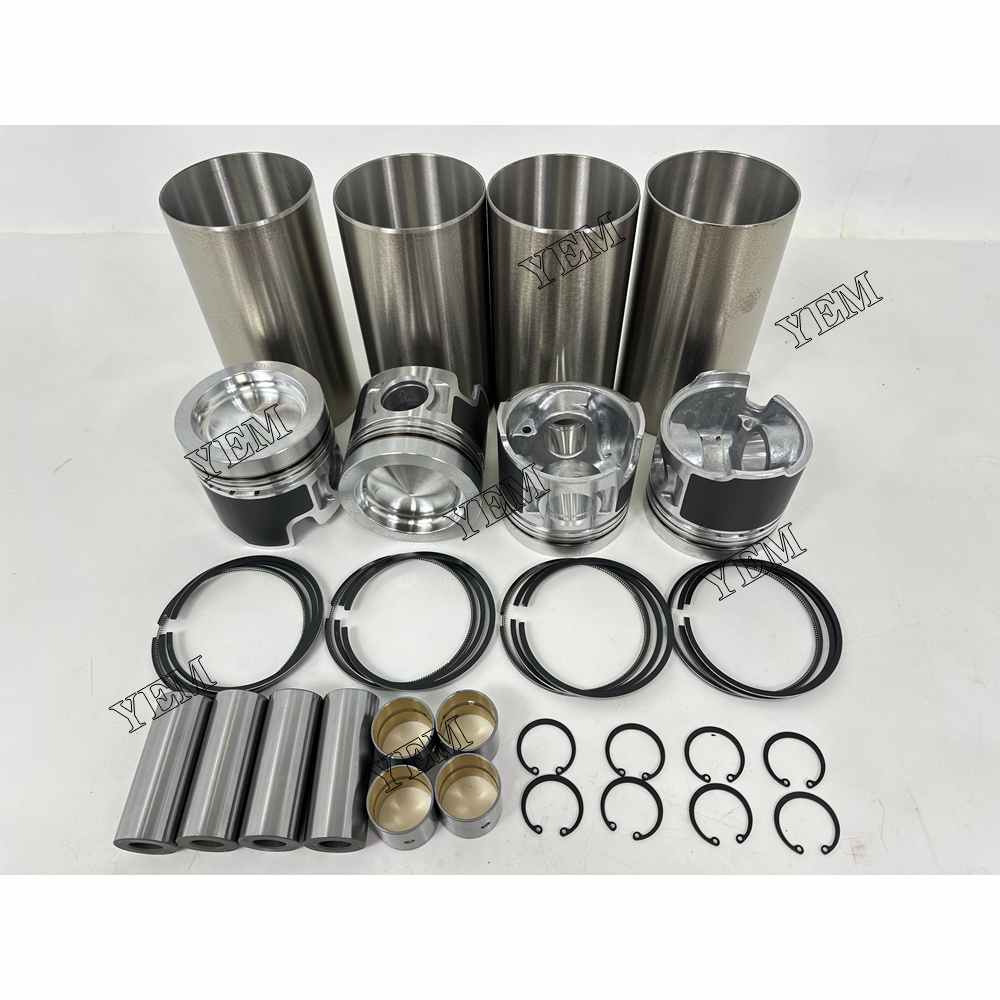 YEM Parts high quality D04FD Cylinder Liner Kit For Mitsubishi D04FD Truck Engine