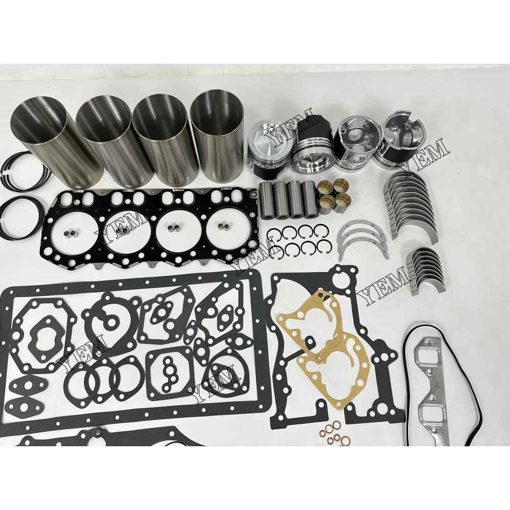 YEM Parts D04FD Overhaul Rebuild Kit With Gasket Bearing Valve Set For Mitsubishi For Mitsubishi