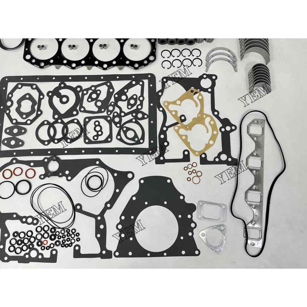 YEM Parts D04FD Overhaul Rebuild Kit With Gasket Bearing Valve Set For Mitsubishi For Mitsubishi
